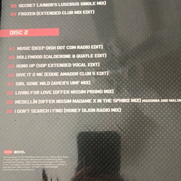 Madonna Finally Enough Love Record Player - Picture 4 of 6